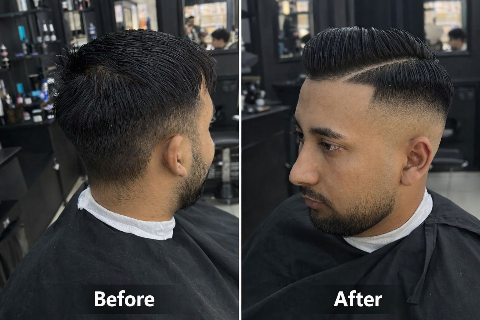 Interiorul D Barbershop Carei