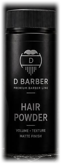 D Barber Hair Powder — pudră de păr pentru volum și textură