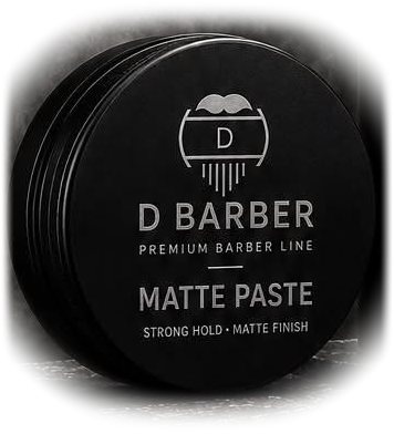 D Barber Matte Paste — pastă de păr cu fixare puternică și finisaj mat